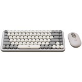 LOGITECH POP ICON COMBO - OFF WHITE - US INTL - BT - INTNL-973 &quot;920-013141&quot; (timbru verde 0.8 lei)