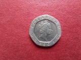 Moneda 20 pence 1995 Anglia.