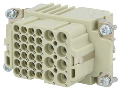 Conector HDC Inserturi Contact Mamă Han-Com Han K foto