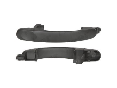 Maner usa exterioara Volkswagen Caddy Iii/Life (2k), 03.2004-06.2015; Transporter/Multivan (T5), 04.2003-2015, negru / grunduit; fara gauri pentru in foto