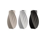 Cumpara ieftin Set 3 vaze flori ceramica multicolora Tribeca 16 x 16 x 34 cm