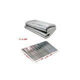 Insonorizant auto cu aluminiu, adeziv, grosime 6mm , 1.4m x 1m Cod: 025-6
