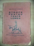 Strofe pentru toata lumea- Ion Minulescu 1930