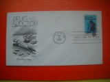 HOPCT PLIC S FDC NR 651 LUPTA CONTRA DROGURILOR 1971 SUA -NECIRCULAT