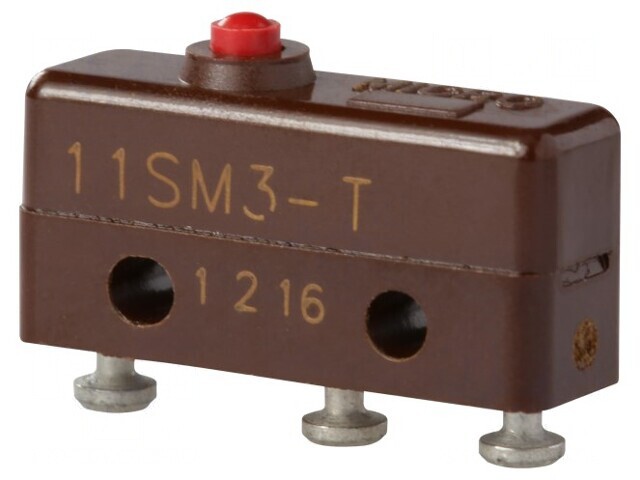 Micro&icirc;ntrerupător SNAP ACTION 5A 250V SPDT fără manetă