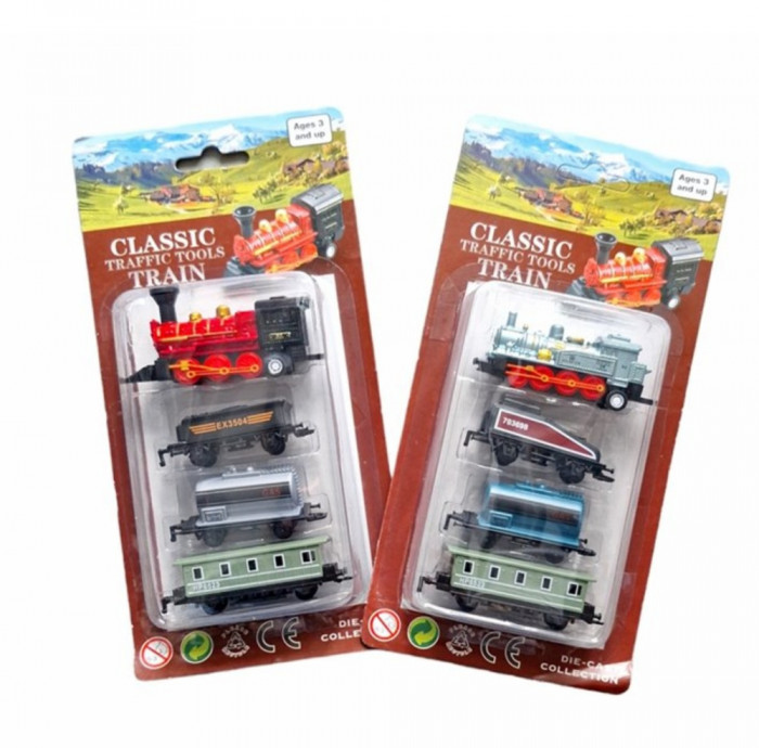 Set 2 classic train Nou sigilat la oferta transport gratuit