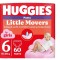 Scutece-chilotel Huggies Jumbo pack 6, Girl, 15-25 kg, 60 buc
