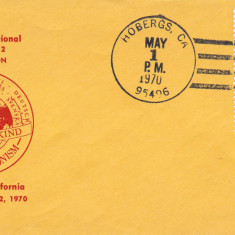 Plic LIONS CLUB, Hoberg's, Califormia, S.U.A., 30 Aprilie- 2 Mai 1970