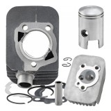 Cumpara ieftin Kit Cilindru 50cc PIAGGIO Ciao/Vespa/Gilera + Chiuloasa, Piston 38.2mm, Bolt 10mm - Set Motor Moped Scuter