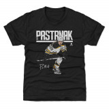 Boston Bruins tricou de copii David Pastrnak #88 Hyper WHT 500 Level black - XL (12 - 14 let)