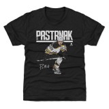 Boston Bruins tricou de copii David Pastrnak #88 Hyper WHT 500 Level black - XS (4 - 5 let)