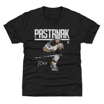 Boston Bruins tricou de copii David Pastrnak #88 Hyper WHT 500 Level black - L (10 - 11 let) foto