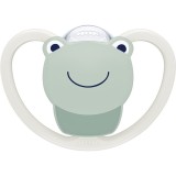 NUK Space 0-6 m suzetă Frog 1 buc