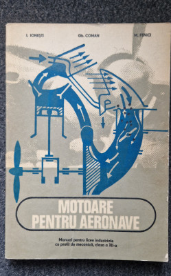 MOTOARE PENTRU AERONAVE. Manual licee industriale - Ionesti, Coman foto