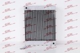 Radiator BMW Seria 5 F10/F11, 6/ Gran Coupe F06/F12/F13, X5 F15, X6 F16, motor: 4.4 V8 T, radiator auxiliar; partea dreapta, 243x248x40, SRLine, miez