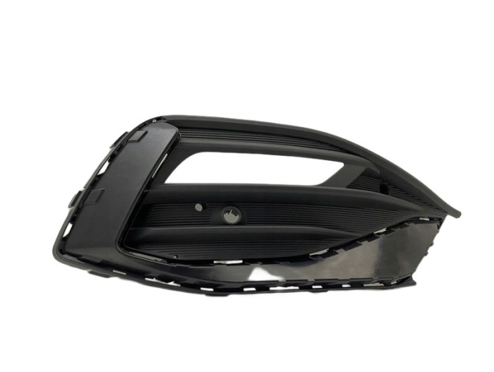 Grila bara protectie, spoiler Seat Leon (Kl), 03.2020-, model: FR, montare fata, dreapta, cu gauri senzori parcare (PDC), RapidAuto