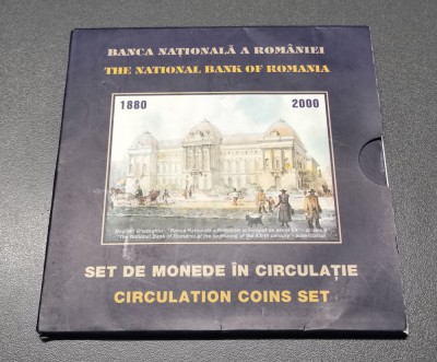 Rom&amp;acirc;nia Set Monetarie 2000 gol fără monede foto