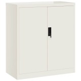 Cumpara ieftin Dulap pentru dosare, alb, 79x40x90 cm, otel