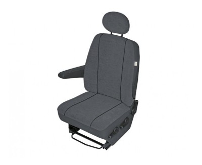 Husa auto scaunul soferului pentru Citroen Jumper Fiat Ducato Iveco Daily Mercedes Sprinter Opel Movano Peugeot Boxer Renault Master VW Crafter LT T4 foto