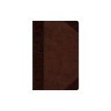 ESV Personal Reference Bible (Trutone, Brown/Walnut, Portfolio Design)