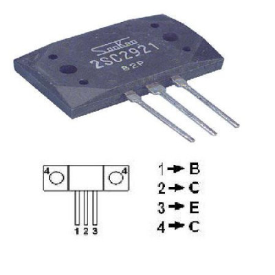 Tranzistor npn de putere 160v, 15a,150w,60mhz foto