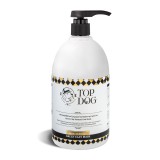 Cumpara ieftin Mască Argila Verde TopDog, 1L - Volum, Stralucire, Reparare Blana Aspra Caini, Pisici, Iepuri, Cai - Aloe Vera, Argan, Jojoba