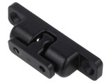 Blocator cu bile ELESA+GANTER pentru profile T, Zinc, Negru, 68 mm, 14.5 mm, Forta 70 N, Cod GN4490-ZD-68-2-SW