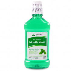 Apa de Gura SWAN, Antiseptic, Spring Mint, 500ml foto