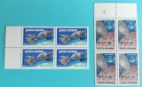 TIMBRE ROMANIA 1969 L.P. 702 APOLLO 9 SI 10 BLOC DE 4 VALORI MNH, Nestampilat