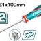 TOTAL - SURUBELNITA STEA PZ1 - 5.0MM - 100MM - S2 (INDUSTRIAL) PowerTool TopQuality