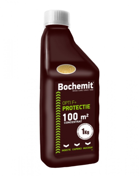 Grund lemn Bochemit Opti F+ 1Kg transparent, anti insecte, ciuperci si mucegai