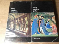 ARTA OCCIDENTULUI VOL.1-2 EVUL MEDIU ROMANTIC. EVUL MEDIU GOTIC-HENRI FOCILLON foto