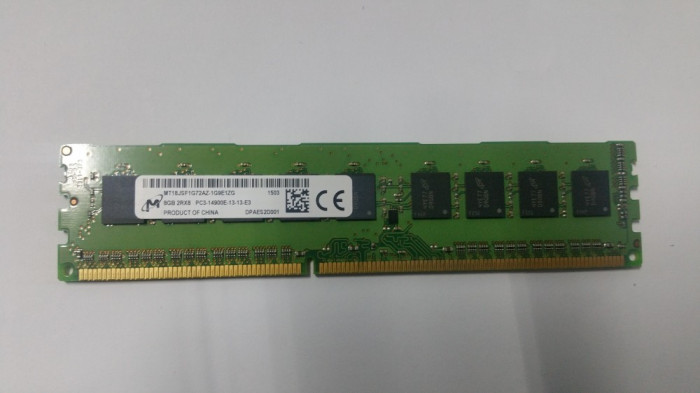 Memorie server 8GB 2RX8 DDR3 PC3-14900E-13-13-E3 733736-001 712288-581