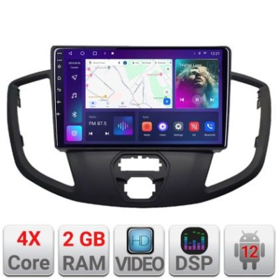 Navigatie Ford Transit V363 2015-2021 Android radio gps internet 2+32 Kit-custom+EDT-E209V2 CarStore Technology foto