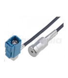 Cablu adaptor 0.25m antena Fakra mama - ISO mama VW MFD2 RNS2, 4Carmedia