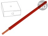 Cablu Electric Litat Cu 16mm&sup2; PVC Roșu 450V/750V