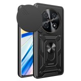 Husa pentru huawei nova 12i, magnetic ring, camshield, black