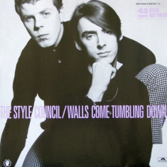 VINIL The Style Council – Walls Come Tumbling Down! 12", 45 RPM, (VG++)