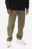 Gramicci pantaloni de bumbac Gramicci Pant culoarea verde, drept G102.OGT-green