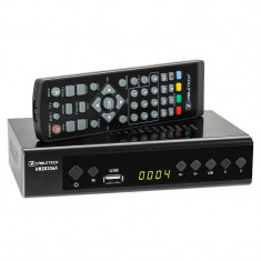 Receptor Digital Terestru TV Tuner DVB-T2 H.265 HEVC LAN USB Full HD Cabletech Receiver cu Telecomanda foto