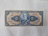 Brazilia 20 Cruzeiros 1954 Noua