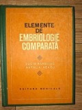 Elemente de embriologie comparata Lucia Bareliuc,Natalia Neagu