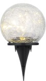 Lampa solara decorativa pentru gradina Strend Pro Crackle LED, 10x19 cm