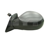 Oglinda usa exterioara Citroen C2 (Jm), 01.2003-11.2009, partea Stanga, reglare electrica; carcasa grunduita; incalzit; sticla convexa; geam cromat,