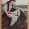 M2 R9 2 - Carte postala foarte veche - tematica arta