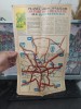 București, Hartă, Planul principalelor artere de circulație ale Bucureștiului, 1974, 013