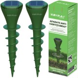 Set 2 Aparate Anti-Cartite BIRAI AR08M, 3 Moduri, Acoperire 360&deg;, Raza pana la 350 ㎡, Baterie 200mAh, Incarcare Solara, Vibratii, Impermeabil IP65, Ul