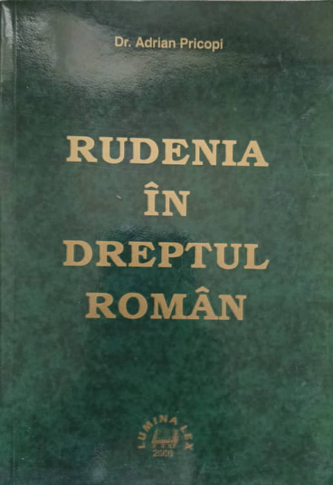 RUDENIA IN DREPTUL ROMAN-ADRIAN PRICOPI