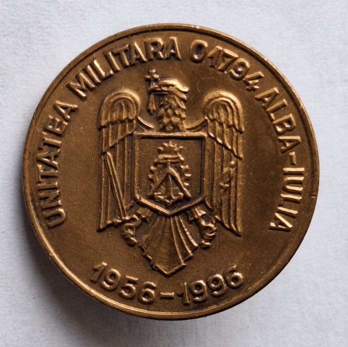 Unitatea Militara 01794 Alba Iulia, insigna Rara