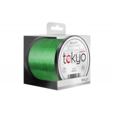 Nylon/fir monofilament Delphin TOKYO 300 m, verde fluo 0,261mm 5,4kg 300m